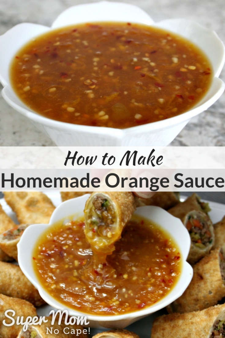 Homemade Orange Sauce Recipe aka Duck Sauce