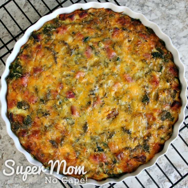 Crustless Quiche Recipe - Easy Gluten Free Brunch or Dinner Dish