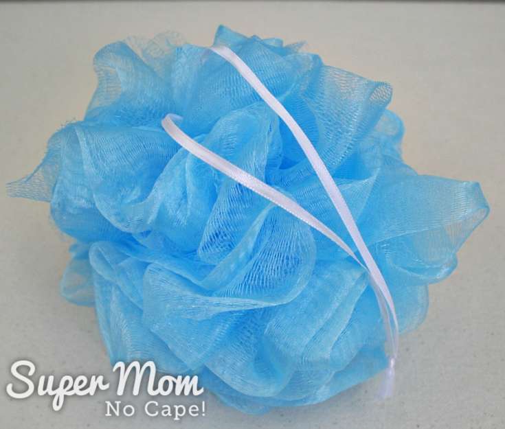 How to Fix an Unraveled Shower Puff Super Mom No Cape!