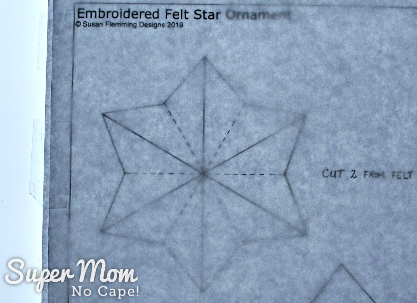 Making a Felt Star Ornament