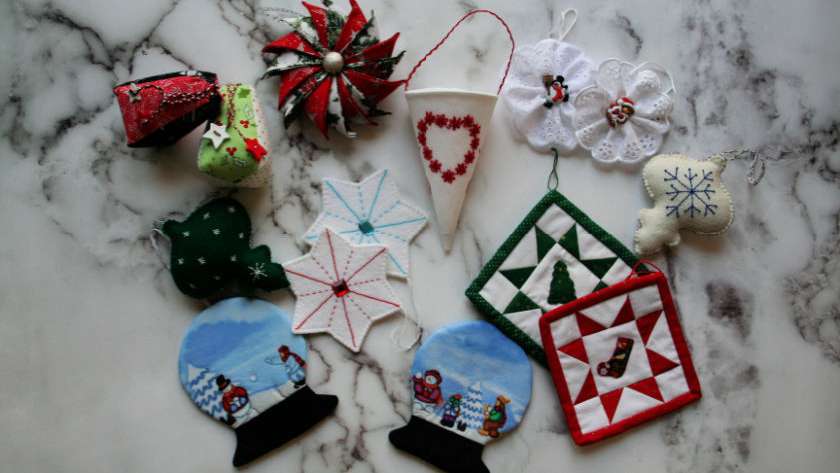 Threading My Way: 12 Felt DIY Christmas Ornaments ~ Tutorials